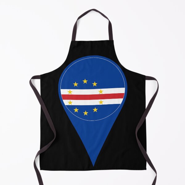 Item preview, Cape Verde Flag Location Pin Map Marker | Cabo Verde Destination GPS Icon designed and sold by NTGUILTY.