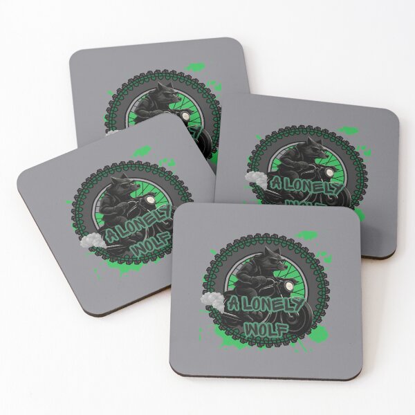 Item preview,  Moto Maniacs Wolf Digital Art 7 designed and sold by GoGreenlove.