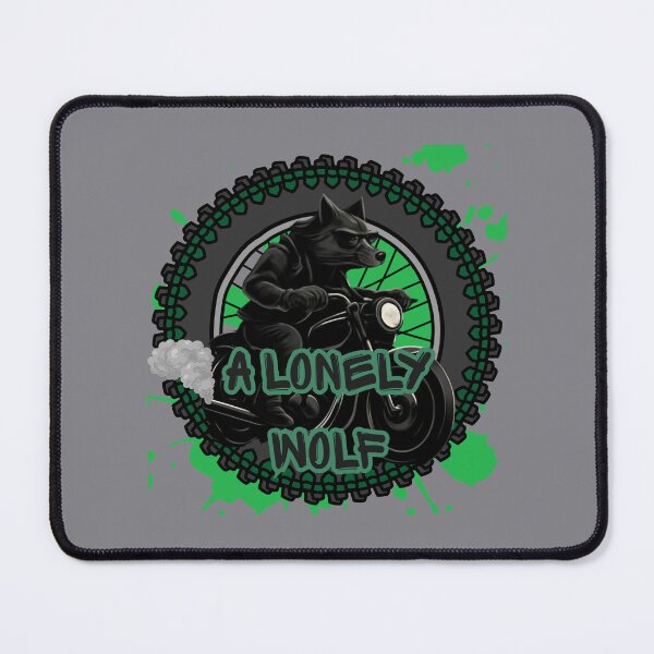 Item preview,  Moto Maniacs Wolf Digital Art 7 designed and sold by GoGreenlove.