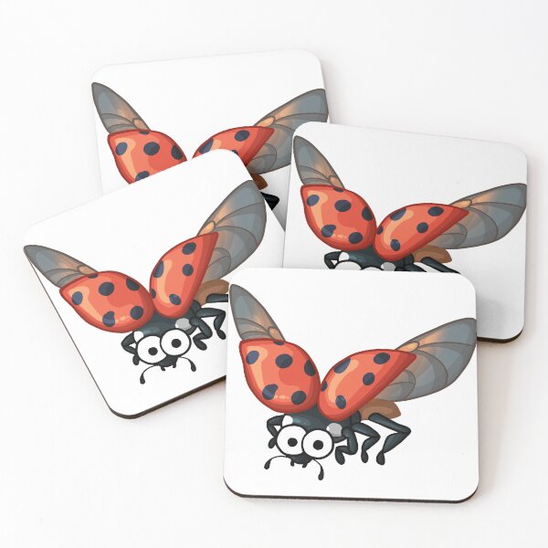 Item preview, Bug eyed ladybug designed and sold by Neon-Daydream.
