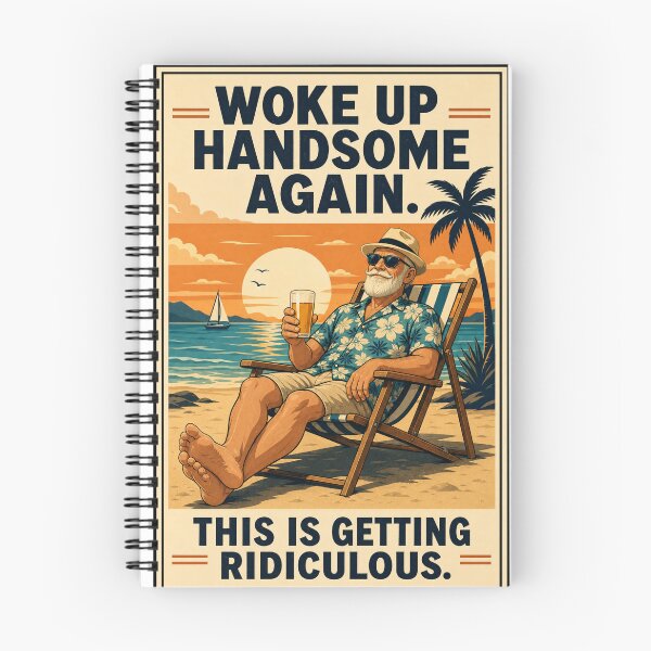 Item preview, Woke Up Handsome Again... designed and sold by bestfunonline.