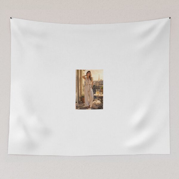 Item preview, Woman in White Linen on Dog Days of Summer designed and sold by CathryneDelamort.