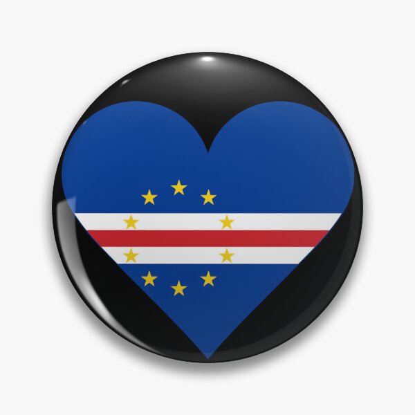 Item preview, Cape Verde Heart Flag Graphic | I Love Cabo Verde Patriotic Symbol designed and sold by NTGUILTY.