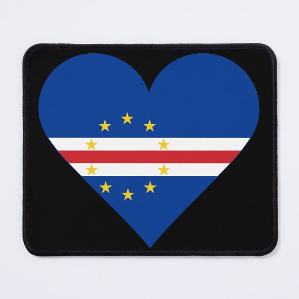 Item preview, Cape Verde Heart Flag Graphic | I Love Cabo Verde Patriotic Symbol designed and sold by NTGUILTY.