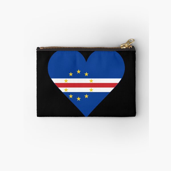 Item preview, Cape Verde Heart Flag Graphic | I Love Cabo Verde Patriotic Symbol designed and sold by NTGUILTY.