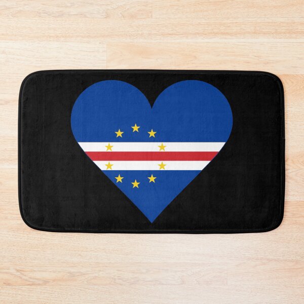 Item preview, Cape Verde Heart Flag Graphic | I Love Cabo Verde Patriotic Symbol designed and sold by NTGUILTY.