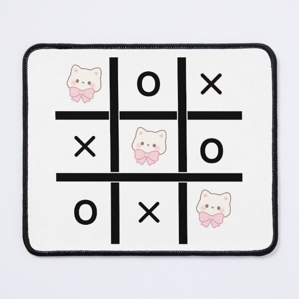 Item preview, Cat Always Wins Tic Tac Toe Kawaii Cute Cat T-Shirt designed and sold by cozydrops.