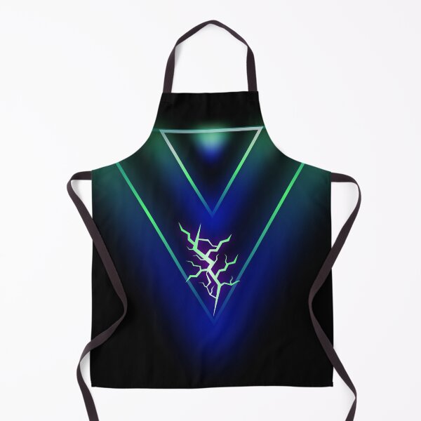 Item preview, Neon Geometric Triangle Lightning Bolt Cyberpunk Art designed and sold by rich-moda.