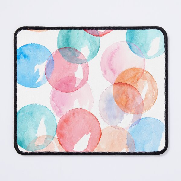 Item preview, Colorful bubbles in watercolor designed and sold by SuperMama1973.