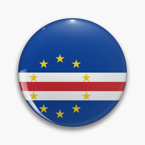 Item preview, Round Cape Verde Flag Icon | Circular Cabo Verde Flag Button Element designed and sold by NTGUILTY.