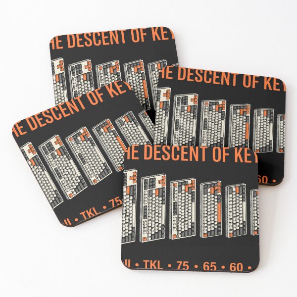 Item preview, The Descent Of Keys Mechanical Keyboard Sizes Evolution designed and sold by AdyKurniawan.