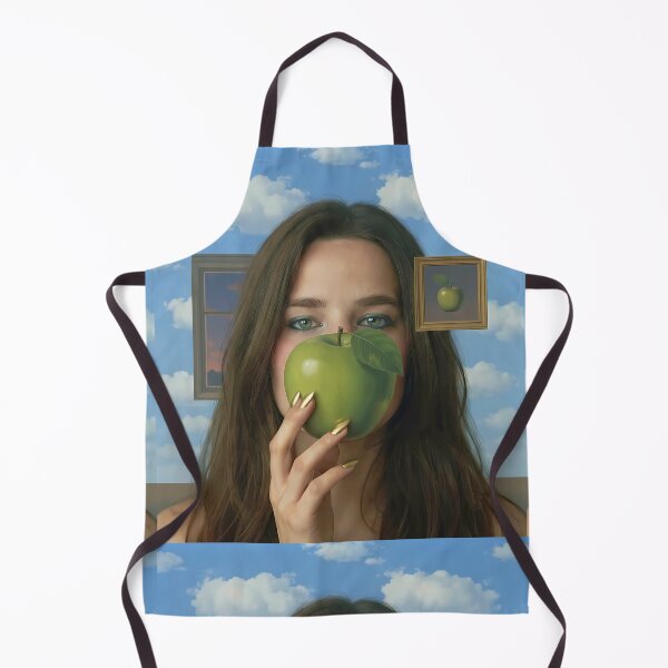 Item preview, Modern Magritte Son Of Man Female Version Surrealist Art designed and sold by TwinTorious.