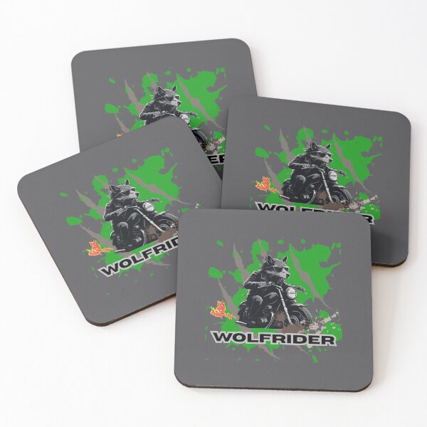 Artikelvorschau, Moto Maniacs Wolf Digitale Kunst 4 entworfen und verkauft von GoGreenlove.