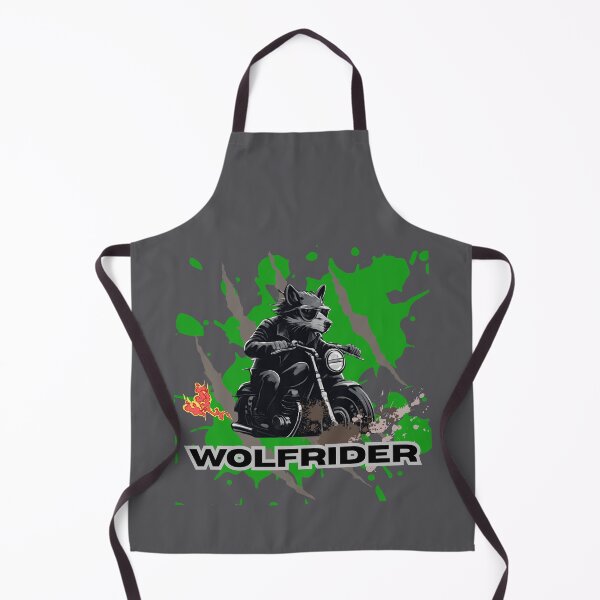 Item preview, Moto Maniacs Wolf Digital Art 4 designed and sold by GoGreenlove.