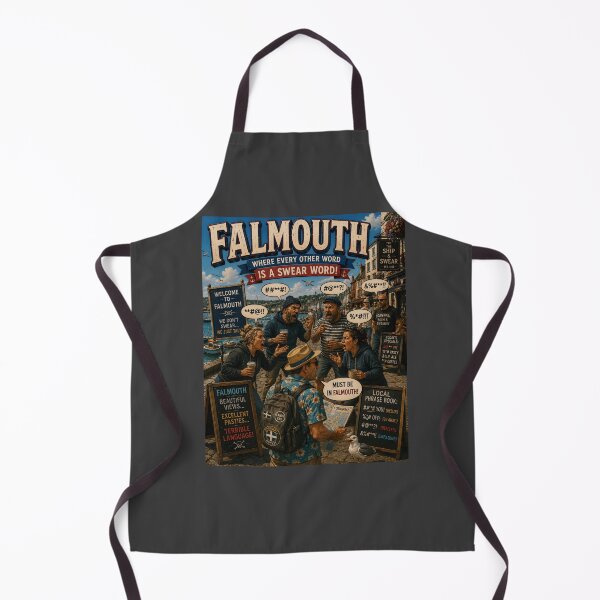 Item preview, Falmouth Funny Cornwall Design designed and sold by Hornace88studio.