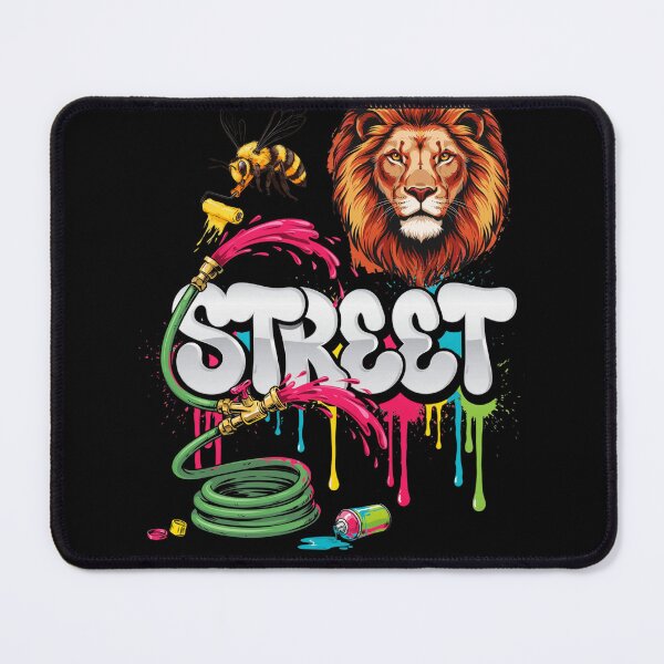 Item preview, Street Lion & Bee Tee v4 designed and sold by DarylWelsh2024.