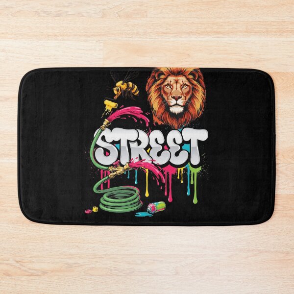 Item preview, Street Lion & Bee Tee v4 designed and sold by DarylWelsh2024.
