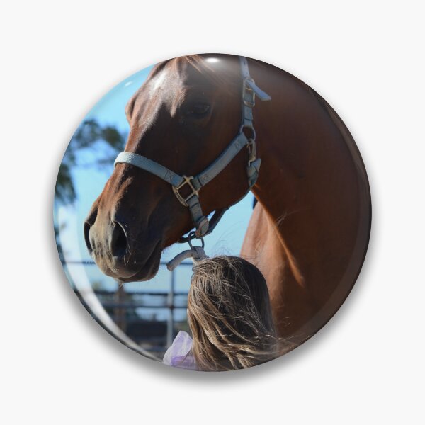 Item preview, A Kid and Her Horse designed and sold by cavegafarm.