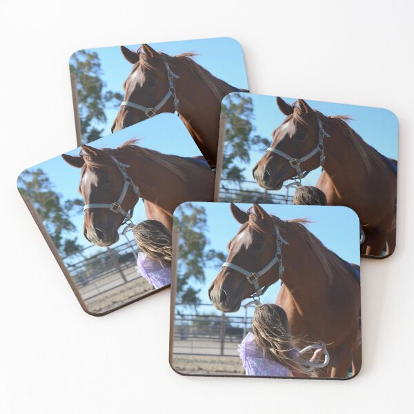 Item preview, A Kid and Her Horse designed and sold by cavegafarm.