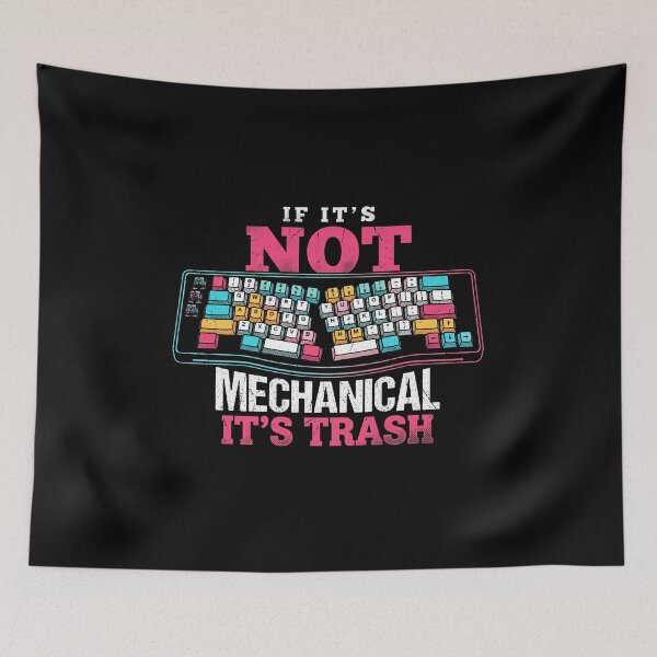 Item preview, Not Mechanical Its Trash Ergo Split Keyboard designed and sold by AdyKurniawan.