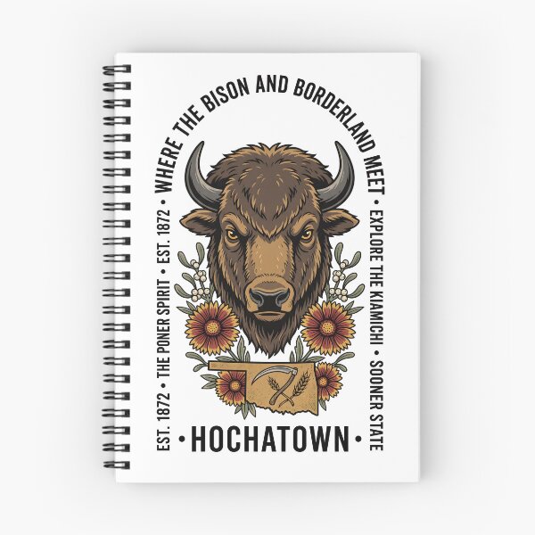 Item preview, Hochatown Oklahoma Bison Pioneer Design designed and sold by castillomiami.