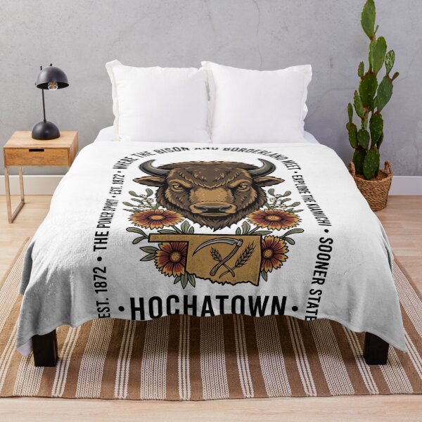 Item preview, Hochatown Oklahoma Bison Pioneer Design designed and sold by castillomiami.
