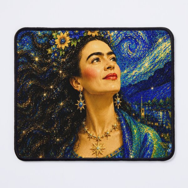 Item preview, Starry Night Frida designed and sold by reggiemercedes.