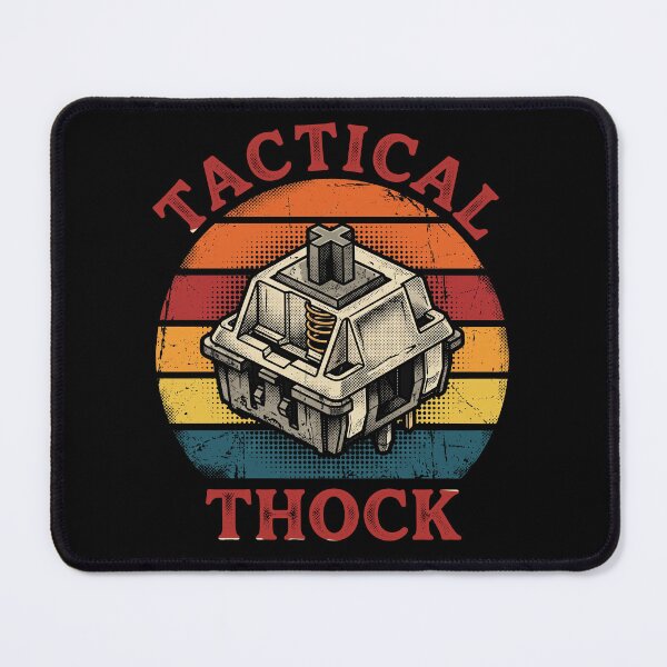 Item preview, Tactical Thock Retro Sunset Mechanical Switch designed and sold by AdyKurniawan.