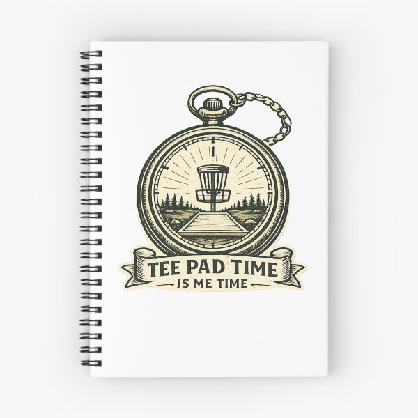 Item preview, Tee Pad Time Is Me Time Disc Golf Tee Pad designed and sold by InkRoot01.