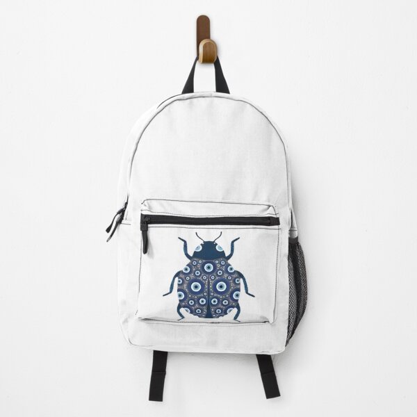 Item preview, Evil Eye Ladybug Spiritual Protection Art designed and sold by WhiteLightPrint.