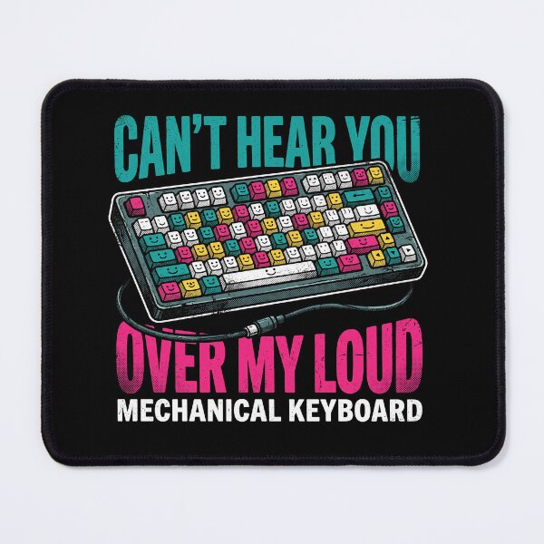 Item preview, Loud Mechanical Keyboard Funny Typist Gamer Keycaps designed and sold by AdyKurniawan.