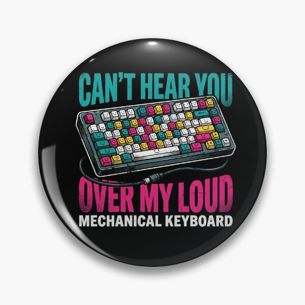 Item preview, Loud Mechanical Keyboard Funny Typist Gamer Keycaps designed and sold by AdyKurniawan.