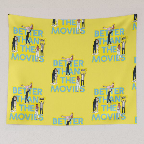 Item preview, "Better Than The Movies" (Yellow Background) designed and sold by jamierachelz.