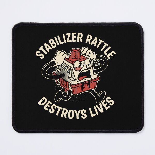 Item preview, Stabilizer Rattle Destroys Lives Retro Cartoon Switch designed and sold by AdyKurniawan.