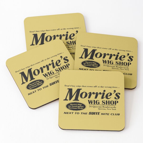 Item preview, Morrie’s Wig Shop (Black Print) designed and sold by GritFX.