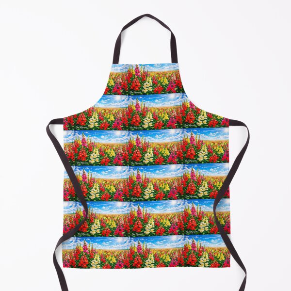 Item preview, Hyper‑Digital Snapdragon Horizon — Geri Myszenski Floral Dreamscape designed and sold by The Art Queen Of Michigan .