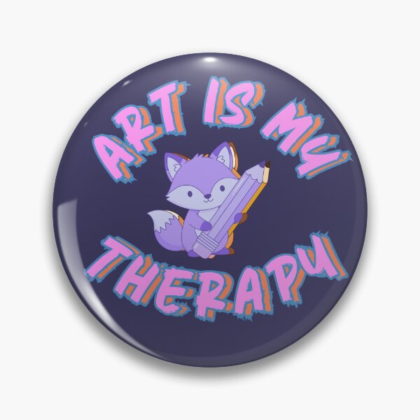 Item preview, Art is my therapy designed and sold by BigfeetLittlepaws.