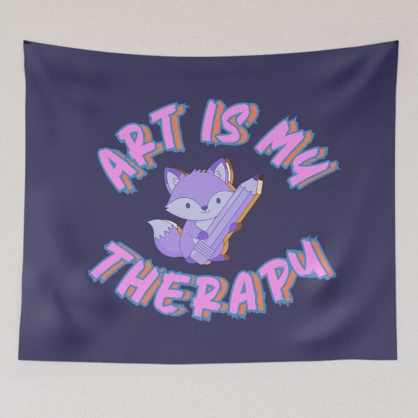 Item preview, Art is my therapy designed and sold by BritishDelights.