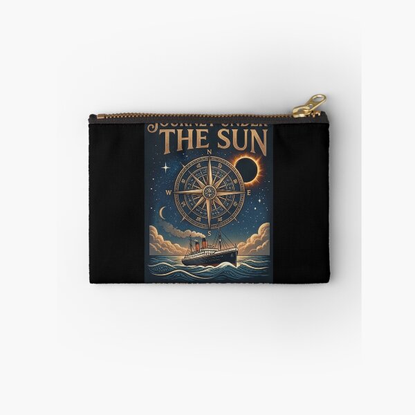 Item preview, Journey Under The Sun Celestial Sea Passage Vintage Eclipse Tee designed and sold by DreamDesigner01.