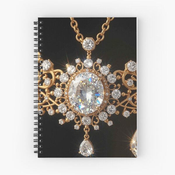 Item preview, Luxury Diamond Ornate Filigree Necklace Design designed and sold by MFMart.