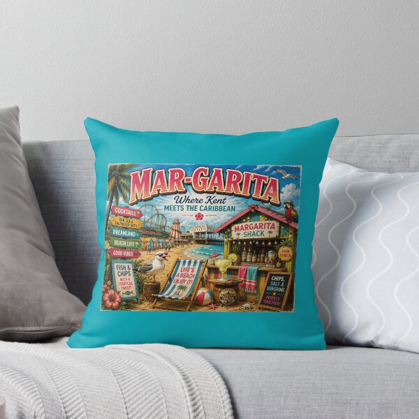 Item preview, Mar-Garita Where Kent Meets The Caribbean Funny Margate Travel Design designed and sold by Hornace88studio.