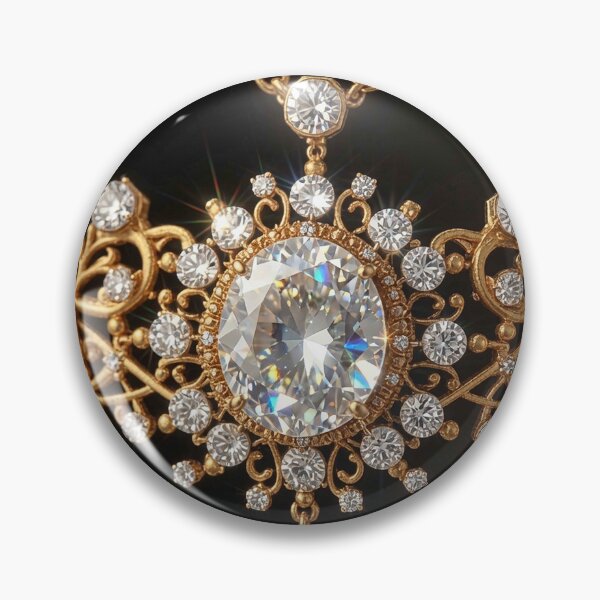 Item preview, Luxury Diamond Ornate Filigree Necklace Design designed and sold by MFMart.
