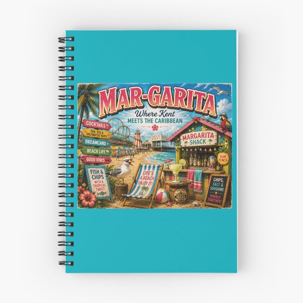 Item preview, Mar-Garita Where Kent Meets The Caribbean Funny Margate Travel Design designed and sold by Hornace88studio.