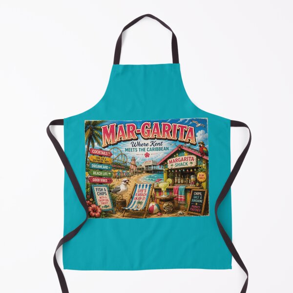Item preview, Mar-Garita Where Kent Meets The Caribbean Funny Margate Travel Design designed and sold by Hornace88studio.