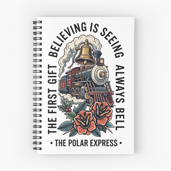 Item preview, Believing Is Seeing Christmas Train Design designed and sold by castillomiami.