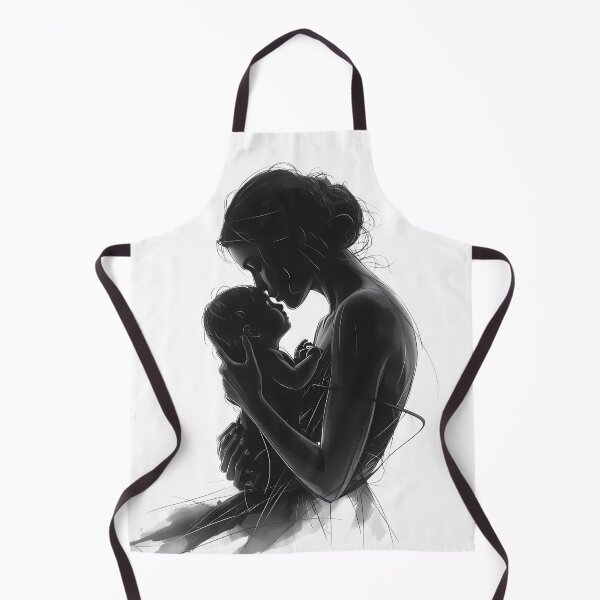 Item preview, Pure Devotion – Mother and Child Silhouette designed and sold by jo-e-basta.