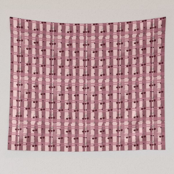 Item preview, Cherry plaid designed and sold by Eryn Czirfusz.