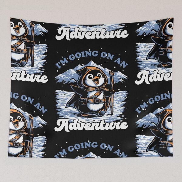 Item preview, Penguin Adventure Meme designed and sold by Studio Mootant.