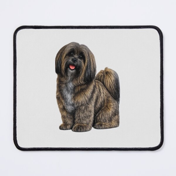 Item preview, Lhasa Apso Brindle Dog designed and sold by BackgroundND.