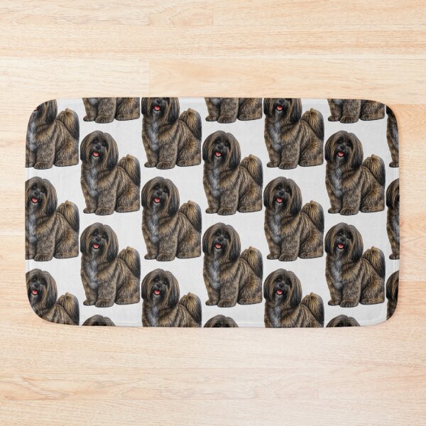 Item preview, Lhasa Apso Brindle Dog designed and sold by BackgroundND.
